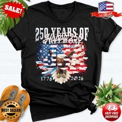 America 250th Anniversary Shirt USA 250 Years Flag Shirts America T-Shirt S-5XL