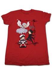 *NEW* Black Butler: Group Flying Juniors Medium (M) T-Shirt by GE Animation