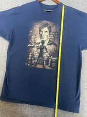 Superman Christopher Reeve Short Sleeve Graphic Tee Men’s Size XXL Blue T Shirt