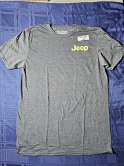 New Jeep Life Off Road T Shirt Grey Unisex 4×4 Offroad