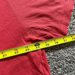 Vintage 90s Polo Ralph Lauren Flag Marine Crest T Shirt Red Size XL