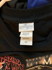 Universal Studios Theme Park Graphic T-Shirt Black Small