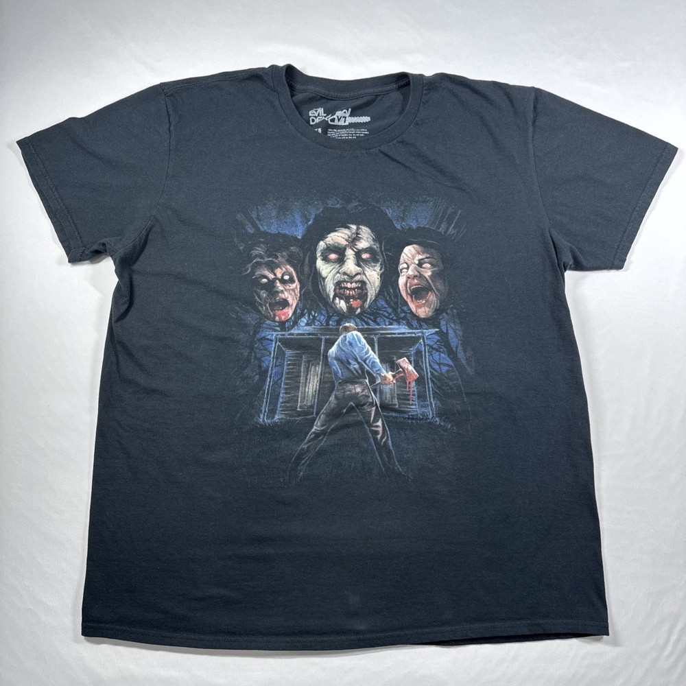 Evil Dead T-Shirt Fright Rags Horror Movie Tee Version V7 Size XL