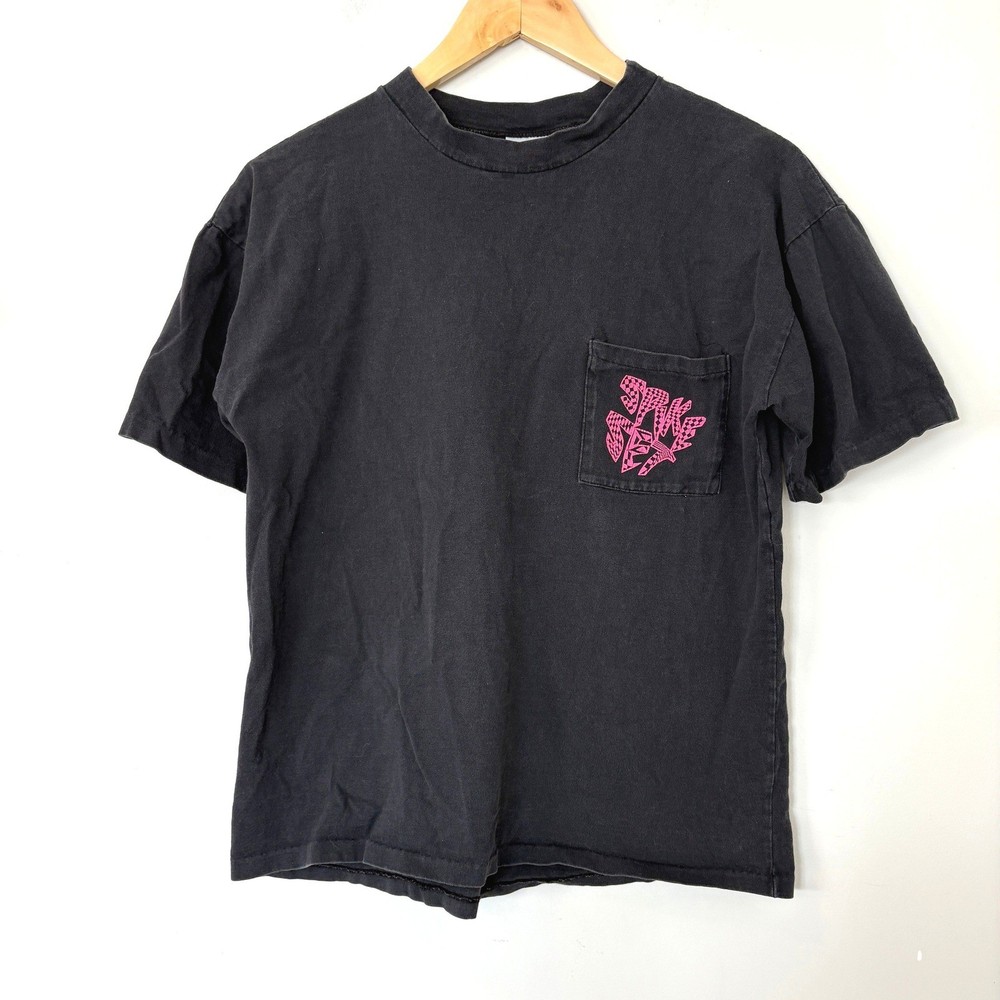 Vintage Furvo Global Quality Spike Set Graphic T Shirt Mens XL Black Made in USA