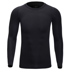 Men’s Sport Warmer Long Sleeve Performance Moisture Wicking T-Shirt Gym Tight US