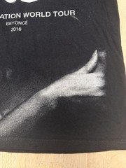Beyonce The Formation World Tour Merch 2016 T-Shirt Size Large Black