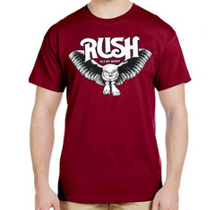 Rush Fly By Night Rock Band Men’s T Shirt (Multiple Colors)
