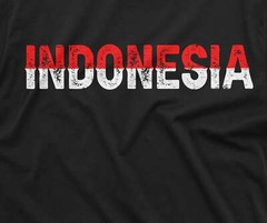 Men’s Indonesia Shirt Indonesian Gifts Indonesia Independence Day Tee Shirt