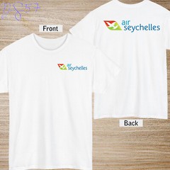 Air Seychelles Vintage Logo Shirt Black/Navy/Grey/White/Red/Blue T-Shirt S-5XL