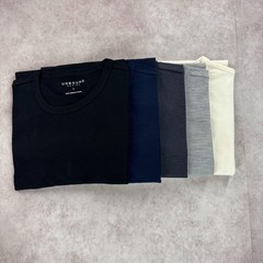 Unbound Merino Men’s Merino Crew Neck T-Shirt – Various Colors