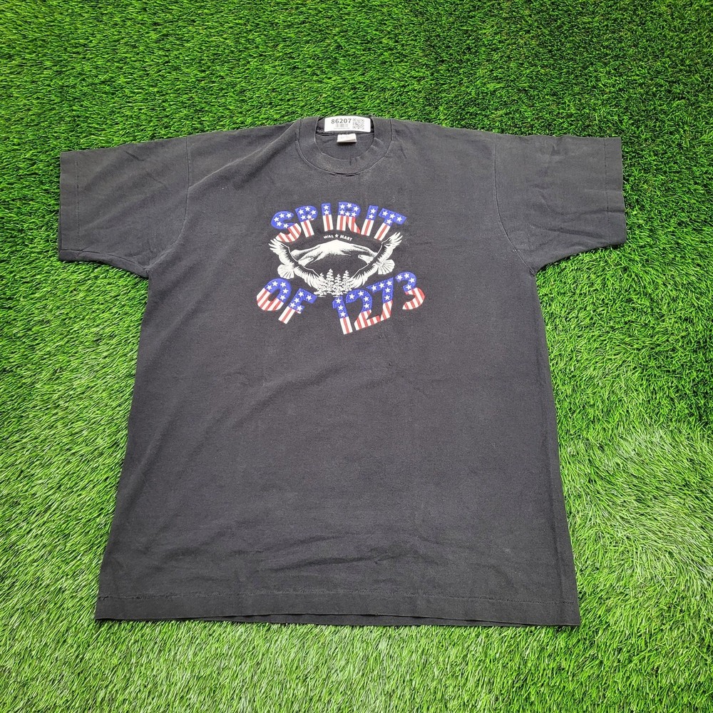 Vintage 90s Walmart American Shirt XL 23×30 Spirit-of-1273 USA