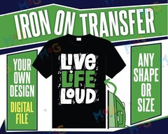 Personalised Heat Transfer to Iron On T-shirt Custom DTF Gang Sheet Wholesale