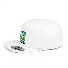 Flat Bill Snapback Butterfly Star Flag