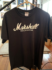 Marshall Amplification Collectible T-Shirt Black Men’s Or Women’s Size Large