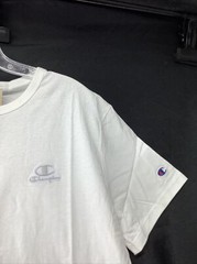 Champion Men’s White T-Shirt Tee Short Sleeve Crew Neck Size Medium