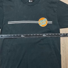 Santa Cruz Skateboards T Shirt Mens Medium Black Logo Graphic Skate Tee Retro