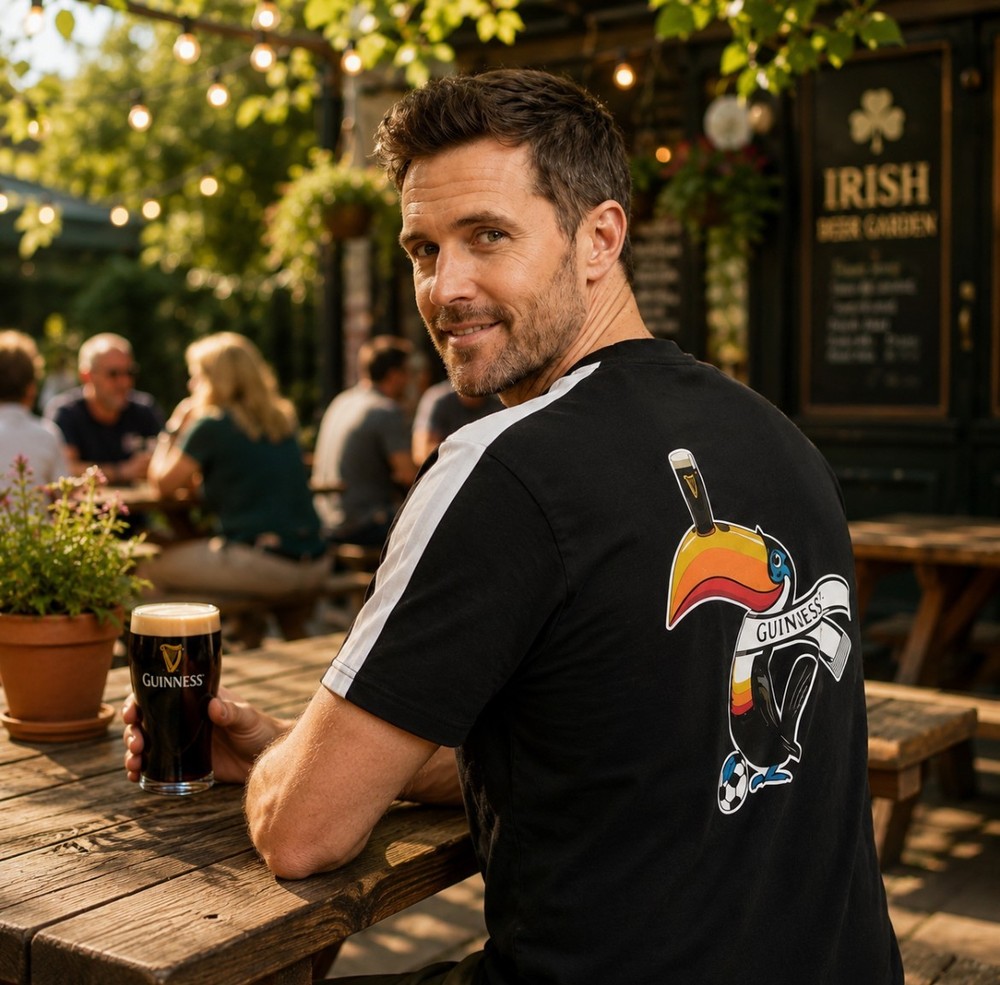 Guinness Soccer Shirt Toucan-NEW LIMITED EDITION – World Cup – X-LG