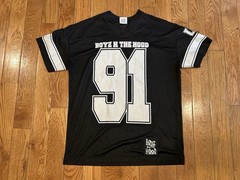 Boyz N The Hood Jersey Mens Medium M Black Hybrid Football Mesh Doughboy 91