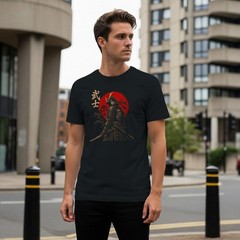Samurai Bushi with Katana Men’s T-shirt