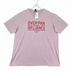Stymie Clothing Co. Over Par Under the Influence Funny Golf Graphic Mens 3XL