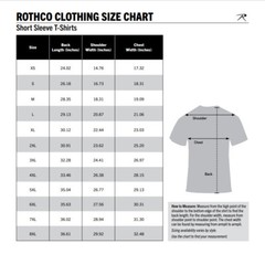 Rothco Full Comfort Fit T-Shirt Lightweight Poly/Cotton Men’s Tee