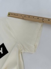 DKNY T-Shirt Mens Medium Tofu Box Logo Designer Crewneck Tee Cotton Retro Y2K