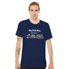 Funny Political T-Shirt 1 Politician Progress 3 Politicians Screwed Gift Tee