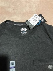 Dickies Performance Tee, Temp-iq Dark Gray M Size, Moisture Wicking