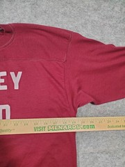 VTG 70s 80s USA Downerwear Mens Shirt Size Large “Turkey Turd” Short Skeeve