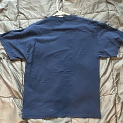 Rhino Men’s L Gray 100% Cotton Jersey Crew Neck Short Sleeve Graphic Logo Tee