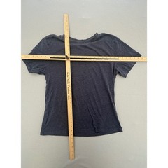 Dip Mens Large Charcoal Gray Heather Short Sleeve Crew Neck T-Shirt Basic Tee