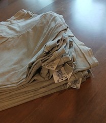 Comfort Colors Blank T-Shirt in Khaki – 10 SHIRTS – VARIOUS SIZES – S, M, L, XL