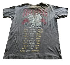 Garage Free Souls Distressed Music Festival T Shirt Sz Large Gray Grunge Tee