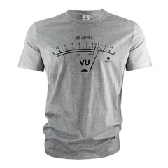 VU Meter Sound Level Studio T-Shirt Music retro Audio Engineer Recording T-Shirt