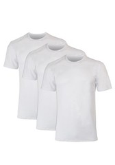 Hanes Men’s X-Temp Mesh Back T-Shirt 3-Pack | Moisture-Wicking, BreathableWhite
