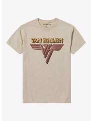 VAN HALEN OSM OATNEAL LOGO T SHIRT
