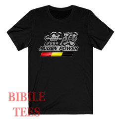 MUGEN POWER Japan Racing Black T-Shirt Size S to 5XL