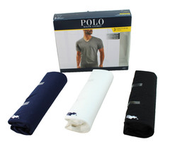 POLO Ralph Lauren Men’s Size Medium Various Colors V-Neck T-shirts RETAIL $49.50