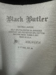Black Butler Kuroshitsuji Long Sleeve Shirt Size Extra Large Used Hot Topic