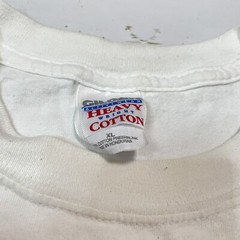 Vintage 2002 Mission Fitness Graphic T Shirt Mens Size XL White Short Sleeve
