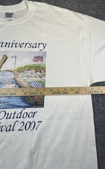 50th Anniversary of the Mystic Outdoor Art Festival Men’s Size 2XL T Shirt 2007
