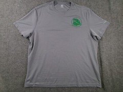 Animal Shirt Men XXL Gray My Second Family Has Scales Lightweight Breathable