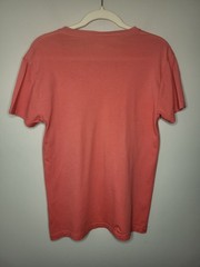 J.Crew Men’s Classic Slim Washed V-Neck T-Shirt Coral Size Small Soft Casual Tee