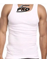 3 PACK PRO 5 MENS A-SHIRTS COTTON UNDER SHIRT WIFE BEATER S-5XL