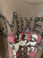 Tee Mixed emotions tshirt Brown S-M-L-XL