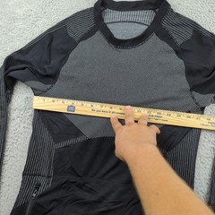 Glovii Shirt Mens L/XL Gray Heather Heated Shirt NO BATTERY Cold Weather Liner