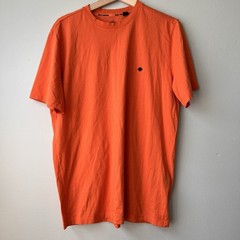Harley Davidson Relax Fit Orange T Shirt Size Medium