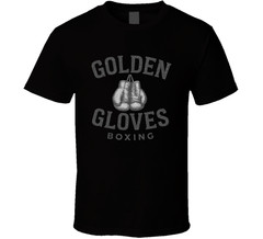 Golden Gloves Boxing Sport Fight Training Competition Gym T Shirt Tee Gift New