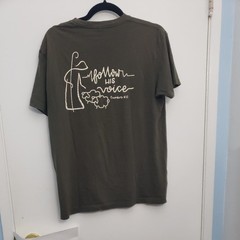 Smart Blanks Lead His Sheep T-Shirt Size M 100% Cotton Green
