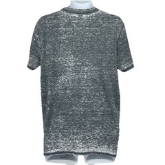 NASA Burnout T Shirt Classic Logo / Men’s (L) Gray Fifth Sun Cotton Blend